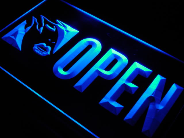 OPEN Beauty Make Up LED Sign